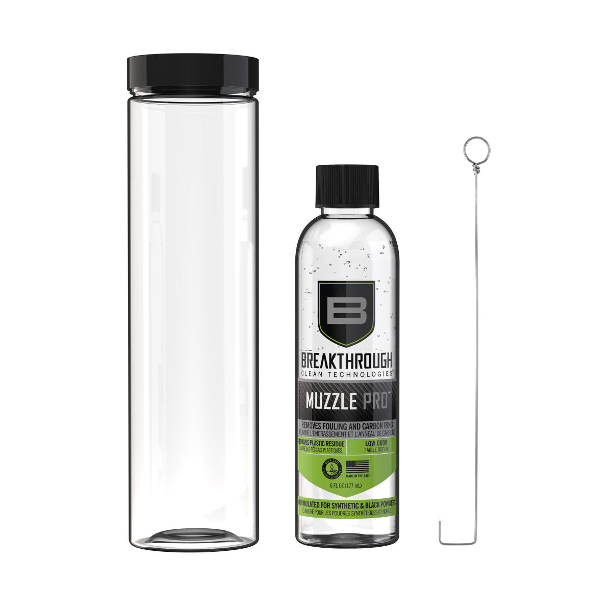 Muzzle Pro™ Breech Plug Soaking Tube with 6oz Muzzleloading Cleaner