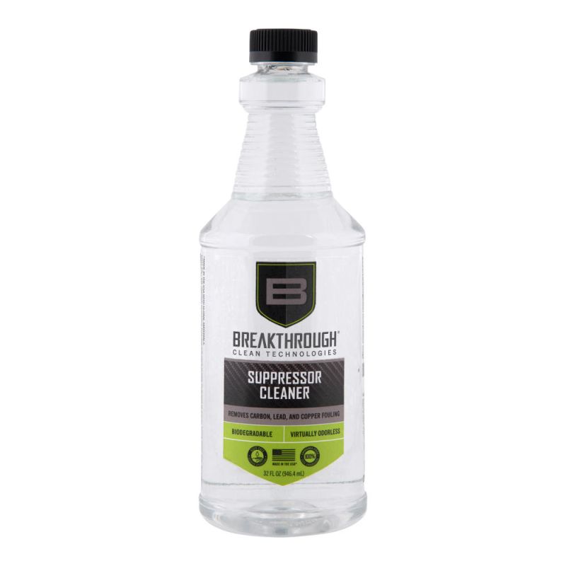 NEW Breakthrough Clean Technologies Suppressor Cleaner 32oz Clear