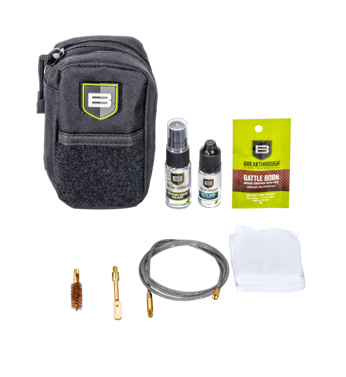 Compact Pull Through (COP) Gun Cleaning Kit