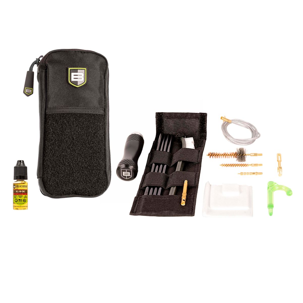 Badge Series Rod & Pull-Through Cleaning Kit w/ Molle Pouch, 5.56mm