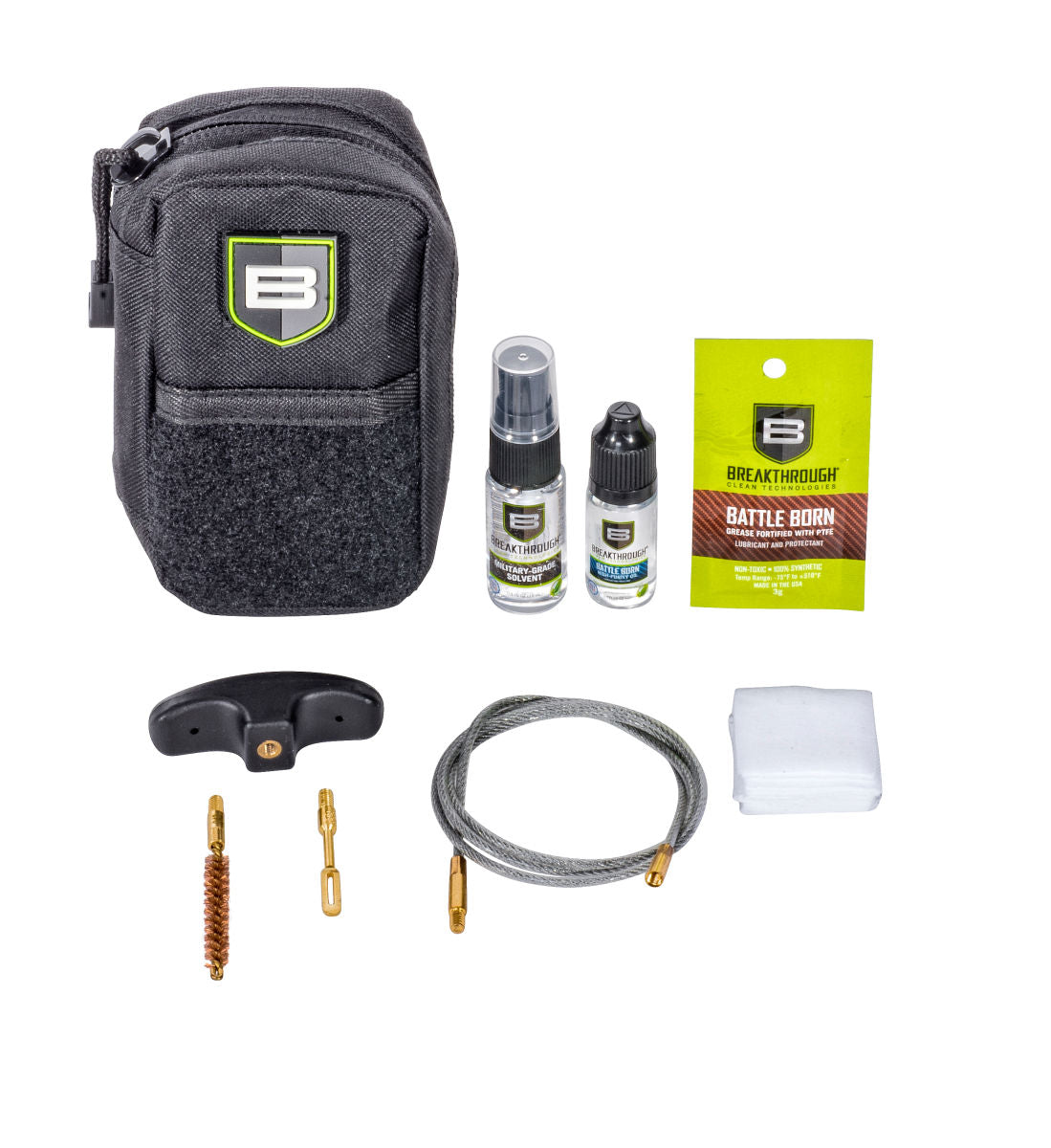 Compact Pull Through (COP) Gun Cleaning Kit