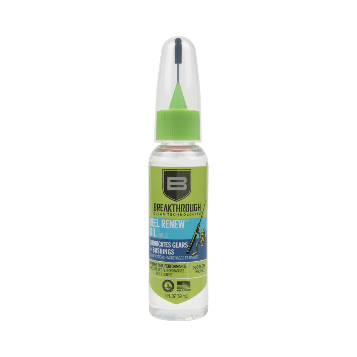 Reel Renew™ Oil, 2oz Bottle with Needle Tip Applicator