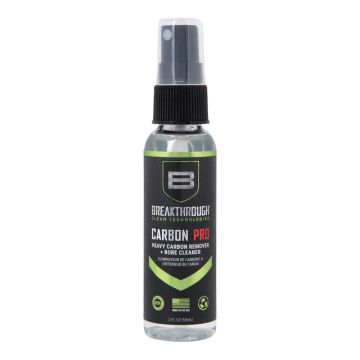 Breakthrough Clean Heavy Carbon Remover - Gun Barrel and Bore Cleaner - All Purpose Degreaser - Perfect for Handguns and Rifles - 2oz Bottle, Clear