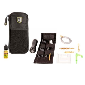 NEW Breakthrough Clean Technologies Badge Series Rod & Pull-Through Cleaning Kit w/ Molle Pouch, .338 Caliber