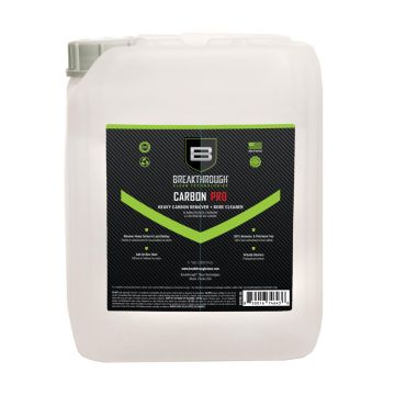 Breakthrough Clean Heavy Carbon Remover - Gun Barrel and Bore Cleaner - All Purpose Degreaser - Perfect for Handguns and Rifles - 5-Gallon Refill Container, Clear