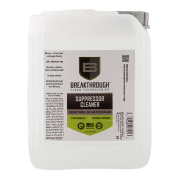 NEW Breakthrough Clean Technologies Suppressor Cleaner, 1-Gallon, Clear
