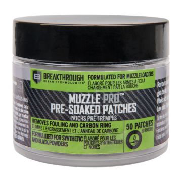 Breakthrough Clean Technologies Muzzle Pro Round Pre-Soaked Cleaning Patches