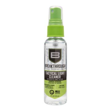 NEW Breakthrough Clean Technologies Tactical Light Cleaner, 2oz Pump Spray Bottle