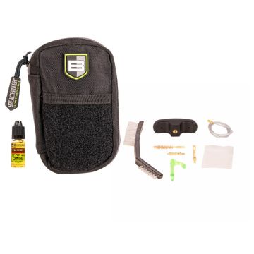 NEW Breakthrough Clean Technologies Badge Series Pull-Through Cleaning Kit w/ Molle Pouch, 9mm