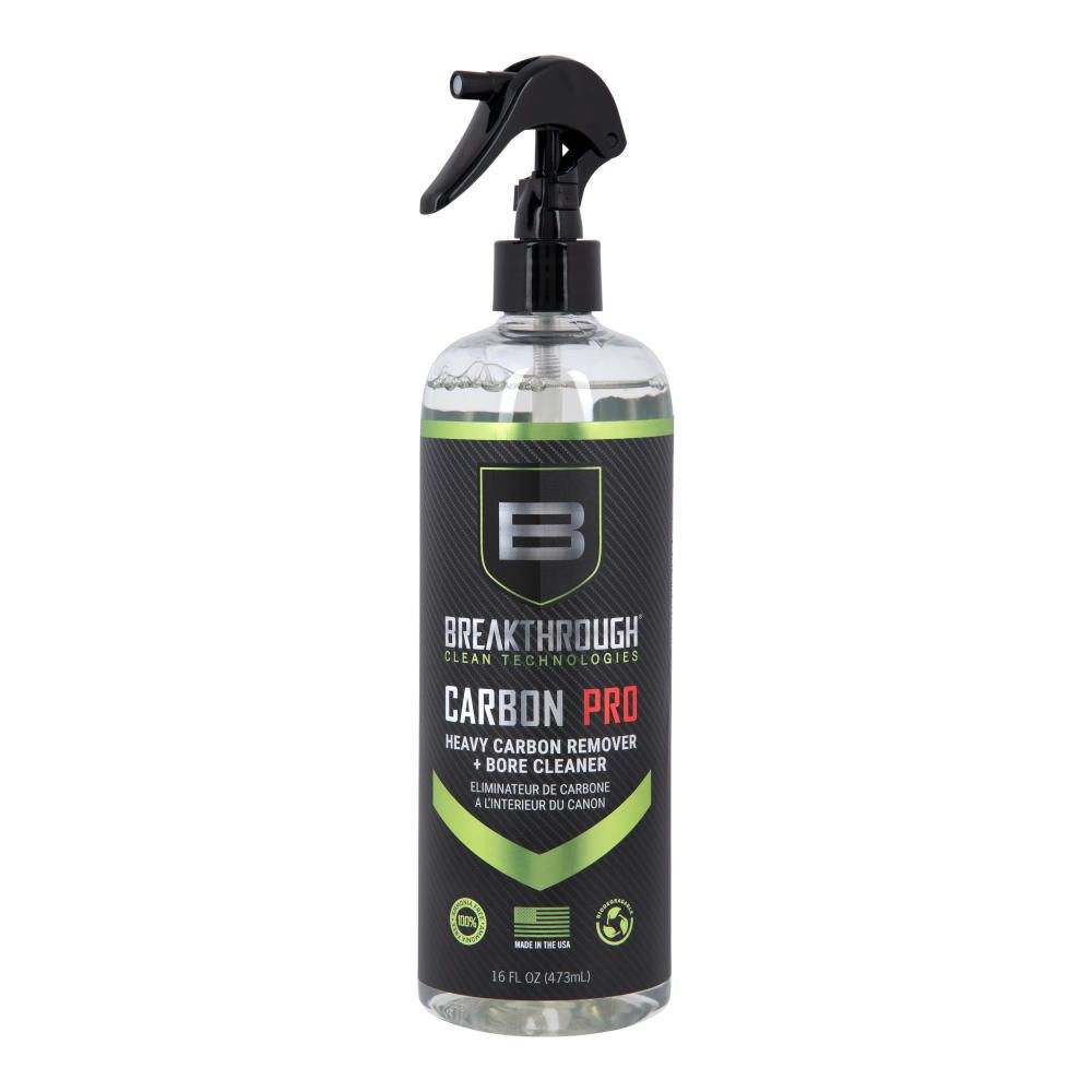 BreakthroughCleanHeavyCarbonRemover-GunBarrelandBoreCleaner-AllPurposeDegreaser-PerfectforHandgunsandRifles-16ozBottle,Clear