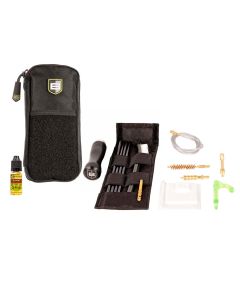 NEW Breakthrough Clean Technologies Badge Series Rod & Pull-Through Cleaning Kit w/ Molle Pouch, .338 Caliber