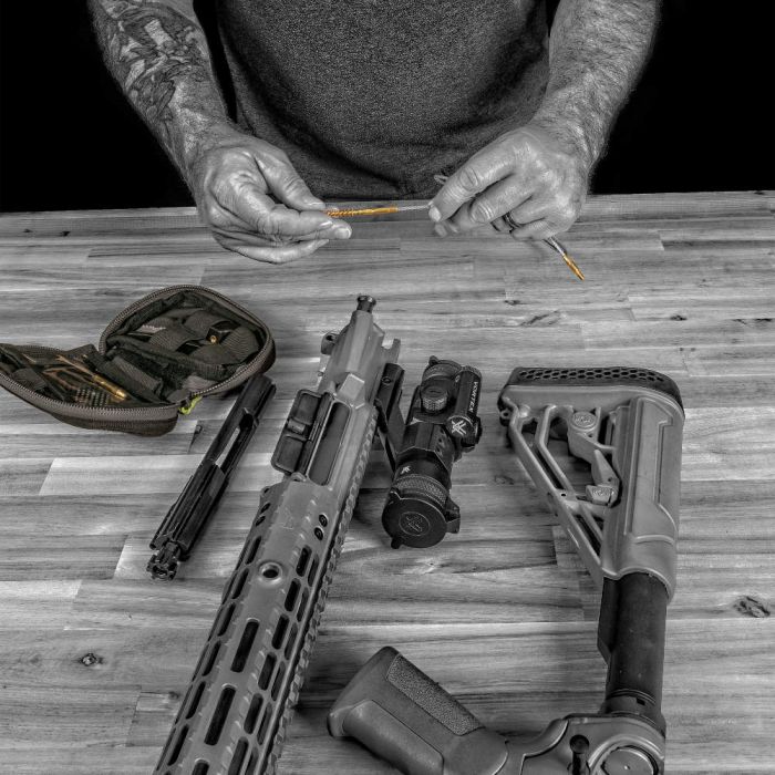 Breakthrough Clean Technologies Badge Series Pull-Through Cleaning Kit w/ Molle Pouch, 7.62mm